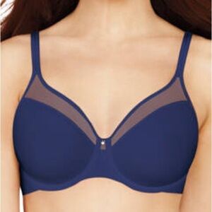 Bali Smoothing U Illusion Neckline Bra Sz 38DD
